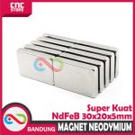 MAGNET NEODYMIUM NDFEB KOTAK PERMANEN 30X20X5MM - Image 2