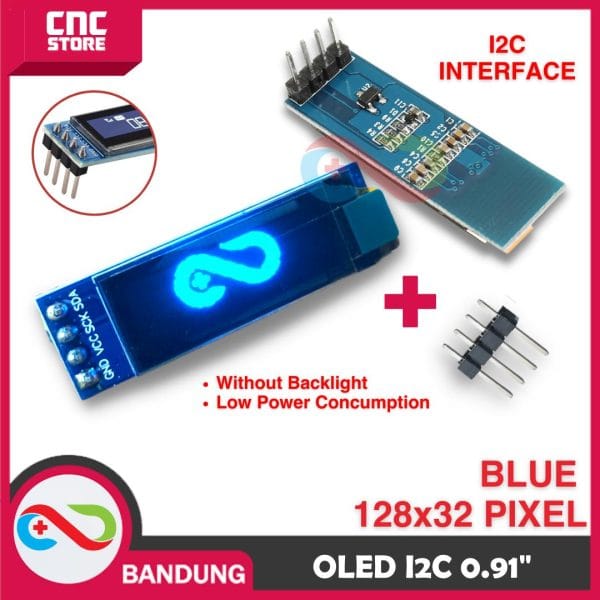 OLED DISPLAY 0.91 INCH 128X32 LCD SCREEN