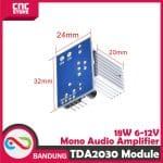 TDA2030A TDA2030 MONO AUDIO AMPLIFIER 18W 6-12V - Image 2