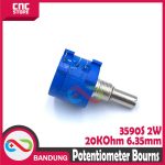 POTENTIOMETER BOURNS MULTI TURN 3590S 20K 2W POTENSIO POTENTIO - Image 2