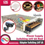 POWER SUPPLY SWITCHING PSU 24V 5A HIGH QUALITY ADAPTOR JARING 24V 5A SWITCHING POWER SUPPLY - Image 3