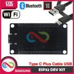 ESP32 ESP-32 DOIT WIFI BLUETOOTH IOT ESP32S DEVELOPMENT BOARD CH340 TYPE-C PLUS KABEL DATA - Image 3
