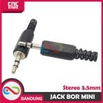 AUDIO JACK STEREO 3.5MM MALE SOCKET CONNECTOR AUDIO KIRI KANAN GND - Image 2