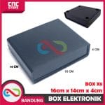 BOX HITAMUNIVERSAL X8 4 SISI 16X14X4CM KOTAK ELEKTRONIK BOX ELECTRONIC RANGKAIAN - Image 3