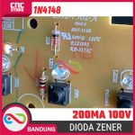 10PCS 1N4148 DO-35 200MA 100V FAST SWITCHING DIODE DIODA - Image 4