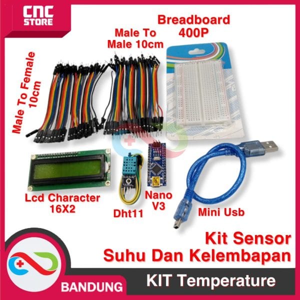 MC KIT TEMPERATURE SENSOR MODULE DHT11 DIY SENSOR SUHU DAN KELEMBABAN