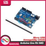 ARDUINO UNO R3 ATMEGA328P SMD CH340 ATMEGA328P MICRO USB - Image 2