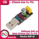 PAKET BUNDLE ESP-01 ESP8266 DAN CH340 USB TO SERIAL ADAPTER ESP-01 - Image 3