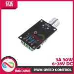 VARIABLE PWM MOTOR SPEED LED DIMMER CONTROLLER DC 3A 6V-28V 5A DC ARDUINO UNO NANO MINI - Image 3