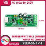 PZEM-004T V.4 Sensor Watt Volt Current Meter AC 100A 80-260V CLOSE CT - Image 4