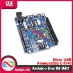 ARDUINO UNO R3 ATMEGA328P SMD CH340 ATMEGA328P MICRO USB - Image 4