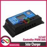 SOLAR CHARGE CONTROLLER 30A CELL PWM PENGISI DAYA SURYA KW1210 - Image 3