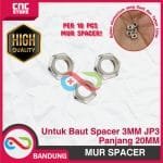 10 PCS MUR 3MM SPACER JP3 ALUMINIUM