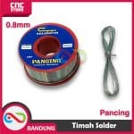 TIMAH SOLDER ROLL KECIL PANCING DIAMETER 0.8 PANCING  1 ROLL 10 METER 10M