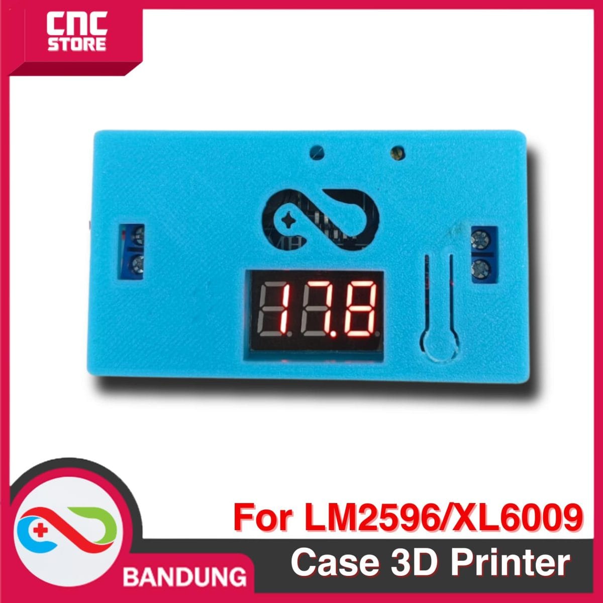 BOX CASING 3D PRINTER STEP DOWN LM2596 STEP UP XL6009 VOLTMETER - Image 3