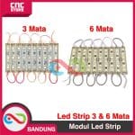 MODUL LED 12V MODULE LED 6 MATA STRIP SMD 5050 NEON BOX LAMPU VARIASI GREEN - Image 2