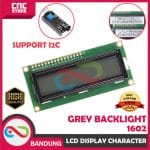 LCD CHARACTER 16X2 1602 5V GREY BACKLIGHT MODULE