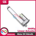 LINEAR ACTUATOR MOTOR DC 12V HIDROLIK HYDRAULIC 100MM 2000N 200KG 10CM - Image 2