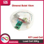 KIT HX711 MODULE 20KG PRESSURE SENSOR SET WEIGHING SENSOR - Image 2