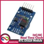 RTC DS3231 SERI SN REAL TIME CLOCK I2C + BATTERY MODULE - Image 5