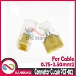 TERMINAL CUCUK 2 KABEL PCT 102 BUKAN WAGO 773 PUSH KONEKTOR TUSUK JOIN - Image 3