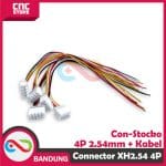 CONNECTOR XH2.54 4P PIN FEMALE 20CM CABLE JST 2.54MM SOCKET CON STOCKO - Image 4