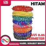 KABEL BINTIK SERABUT TEMBAGA OTOMOTIF MOBIL MOTOR STANDARD JEPANG - AVSS 0.85 -BIRU PERMETER - Image 3