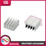 HEATSINK 14X14X5MM ALUMINIUM PAD PENDINGIN A4988 HEAT SINK IC 14X14X5MM 14X14X5MM - Image 3