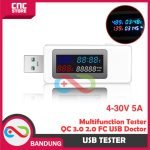 USB TESTER 4-30V 5A MULTIFUNCTION TESTER QC 3.0 2.0 FC USB DOCTOR NEW VERSION - Image 4
