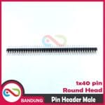 PIN HEADER MALE ROUND HEAD SINGLE ROW 1X40 2.54MM - Image 5