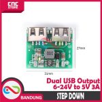 STEP DOWN DC DC 9V - 24V TO 5V 3A DUAL USB OUTPUT CHARGING MODULE - Image 5
