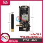 LILYGO TTGO LoRa32 LoRa V2.1 915MHz 433MHz ESP32 OLED 0.96 WIFI BLE-433mhz - Image 4