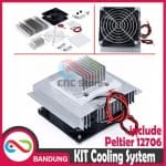 PELTIER COOLING SYSTEM KIT PELTIER TEC-12706 LENGKAP HEATSINK PASTA BUSA FAN