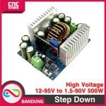Step Down DC-DC High Voltage 12-95V to 2-90V 18A 500W