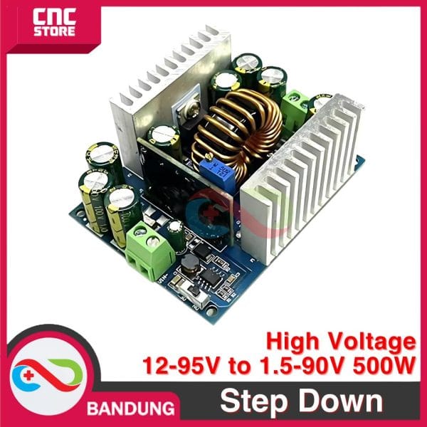 Step Down DC-DC High Voltage 12-95V to 2-90V 18A 500W