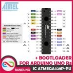 ATMEGA328P-PU ATMEGA328 MCU AVR DIP-28 + BOOTLOADER ARDUINO UNO + STICKER - Image 3