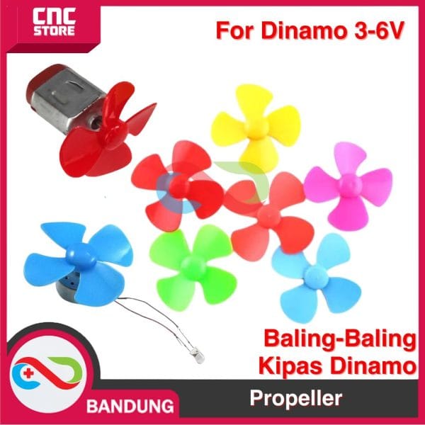 Baling Kipas Dinamo Motor Propeller Kincir Angin RC Kapal Perahu Air