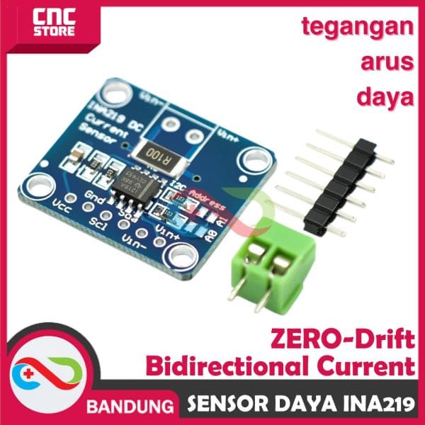 SENSOR DAYA INA219 I2C CJMCU-219 POWER METER ARUS DAN TEGANGAN I2C INTERFACE ZERO-DRIFT