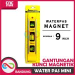 WATERPAS MINI 3 BUBBLE POCKET SIZE MAGNETIK WATERPASS GANTUNGAN KUNCI - Image 2