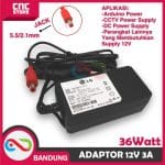 ADAPTOR 12V 3A MURNI 3A 36W