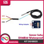 DS18B20 SENSOR TEMPERATURE WATERPROOF FULLY KIT SENSOR SUHU MODULE - Image 2