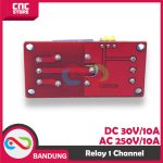 MODULE RELAY 1 CHANNEL 5V AKTIV HIGH ATAU AKTIV LOW DENGAN OPTOCOUPLER - Image 2