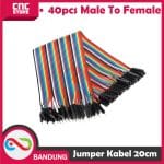 PAKET LENGKAP KABEL JUMPER DUPONT 20CM FOR BREADBOARD - Image 3