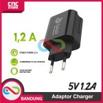 TRAVEL CHARGER ADAPTOR UNIVERSAL FOR HP ESP32 ESP8266 1 Port USB 1.2A - Image 5
