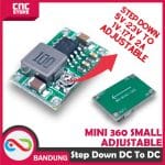 SUPER MINI 360 ULTRA SMALL ADJUSTABLE DC STEP DOWN LM2596 2A 5V-23V TO 1V-17V MODULE