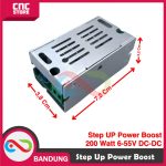 STEP UP POWER BOOST 200 WATT 6-55V DC-DC CASING ALUMINIUM - Image 3