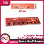 SENSOR LINE TRACKING LINE FOLLOWER ROBOT 8 CHANNEL