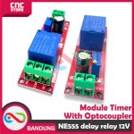 NE555 DELAY RELAY 12V MODULE TIMER WITH OPTOCOUPLER - Image 2