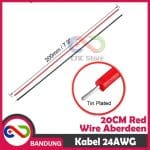 WIRE ABERDEEN RED WIRE CONECTING ELECTRONIC 20CM 24AWG - Image 2
