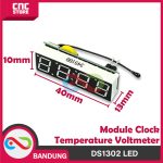 DS1302 LED electronic clock high precision clock module car clock temperature voltage RED - Image 5